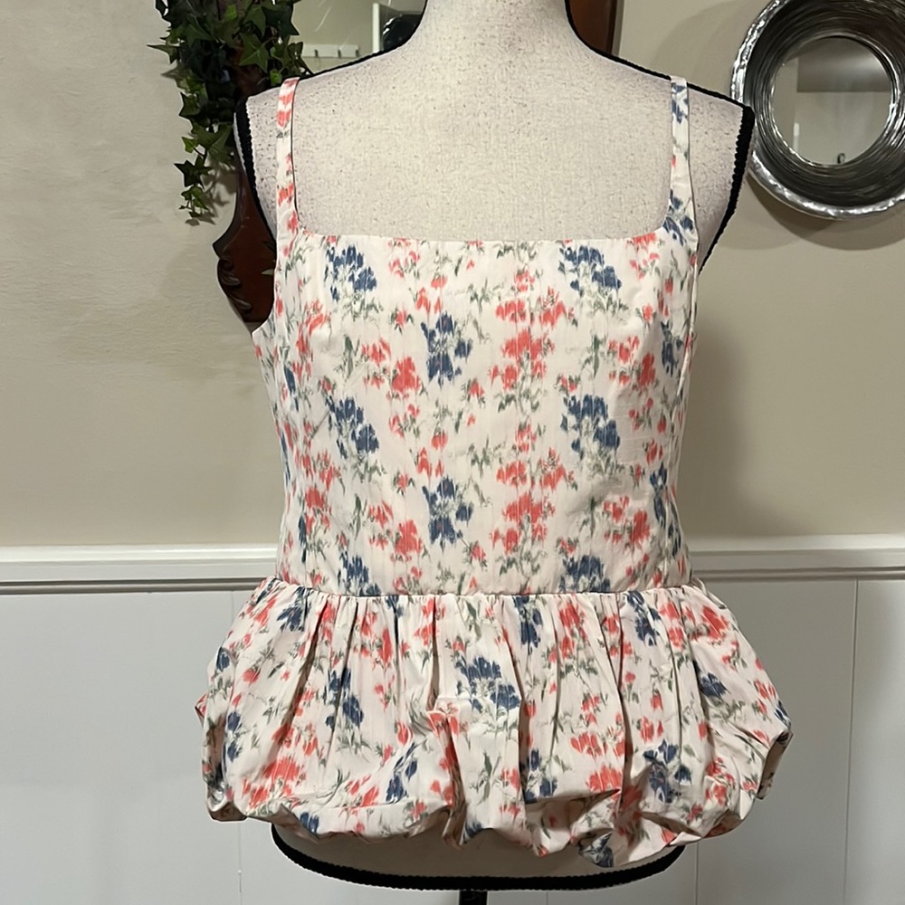 NWT Rebecca Taylor Balloon Blouse